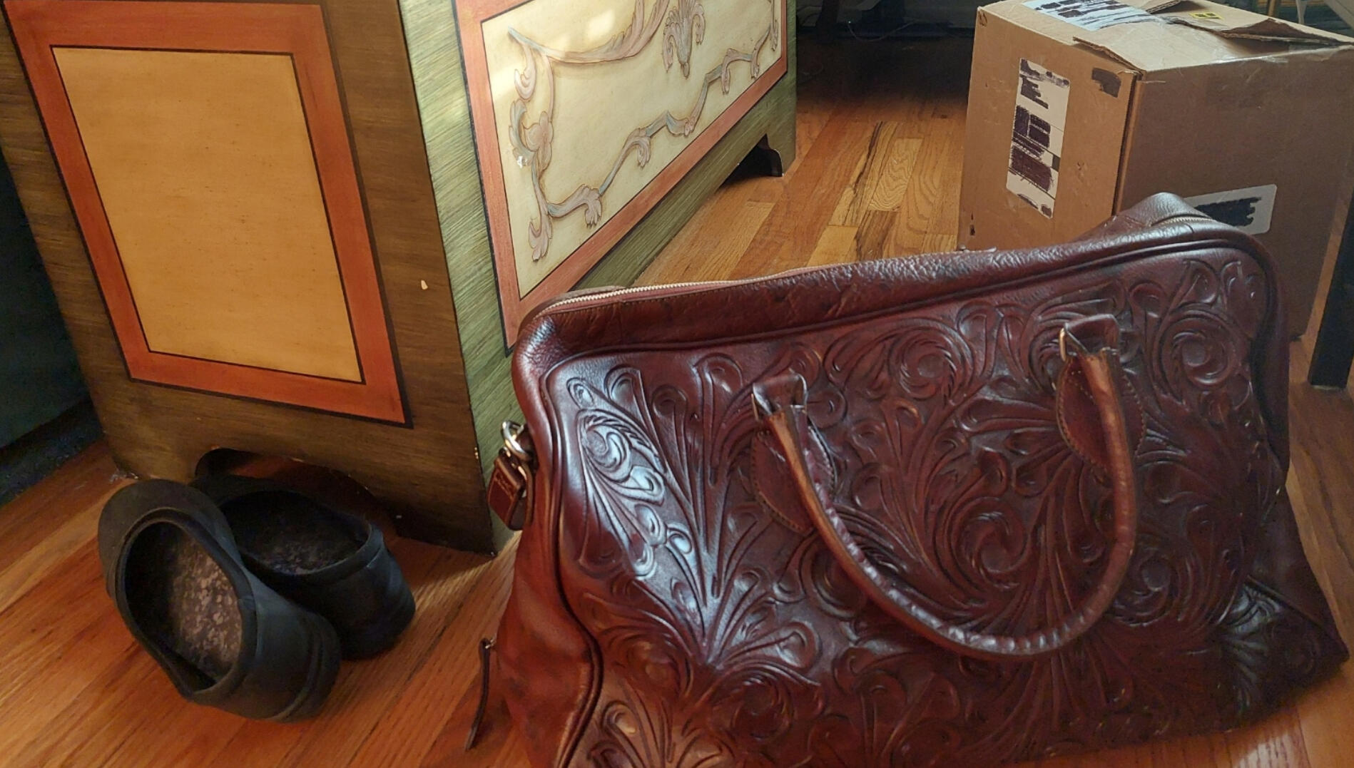 Carry-on and Mysterious Box